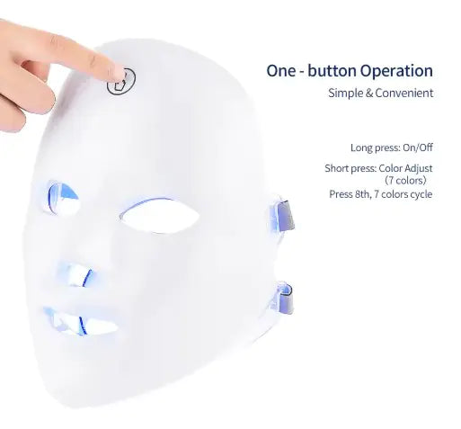 AestheticsBeam LED Red Light Therapy Face Mask