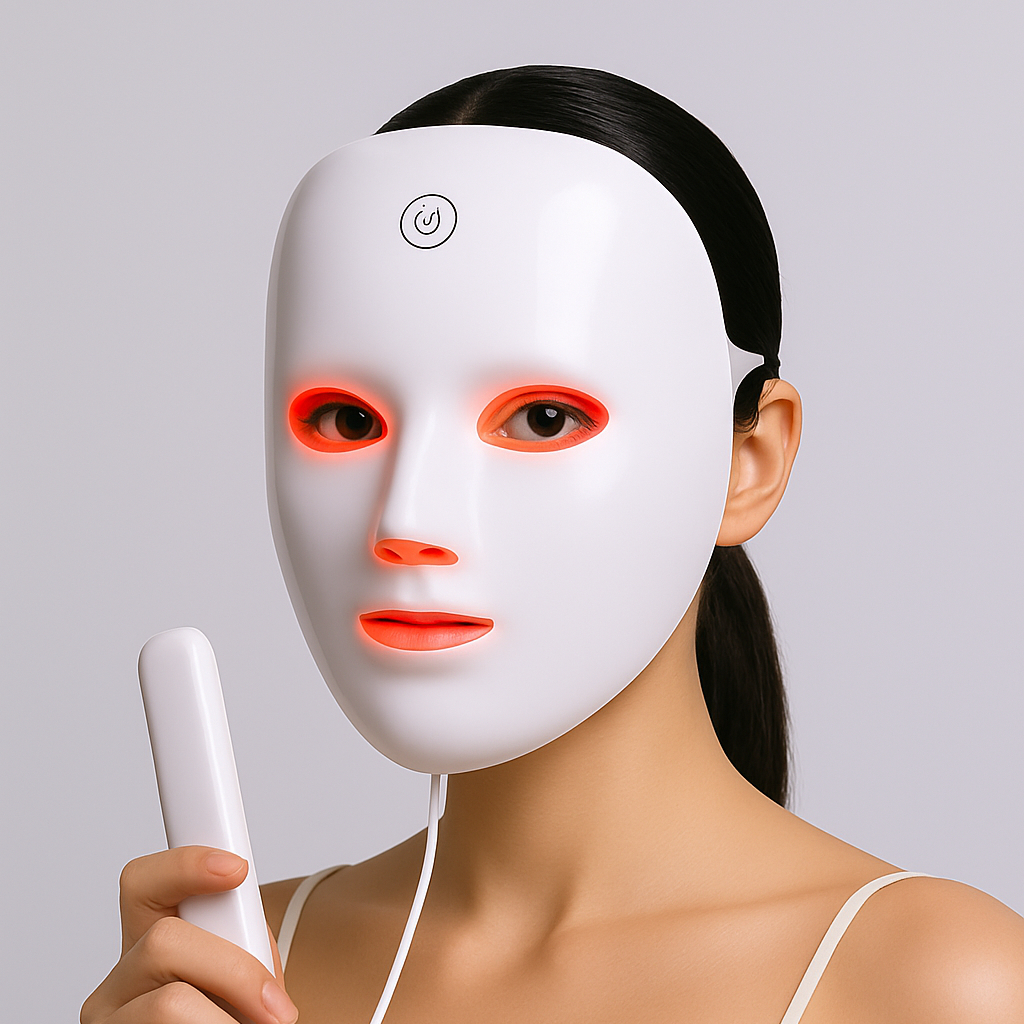 AestheticsBeam LED Red Light Therapy Face Mask